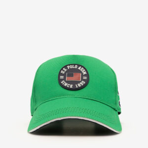 MENS USPA CIRCLE RUBBER LOGO HAT